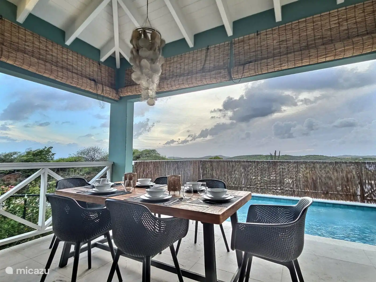 Villa Atardecer Villapark Brunnen in Curaçao, Banda Abou (West), Fontein - villa