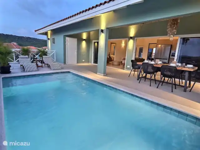 Villa Atardecer Fontaine de Villapark | Curaçao, Banda Abou (ouest), Fontein - villa Piscine privée