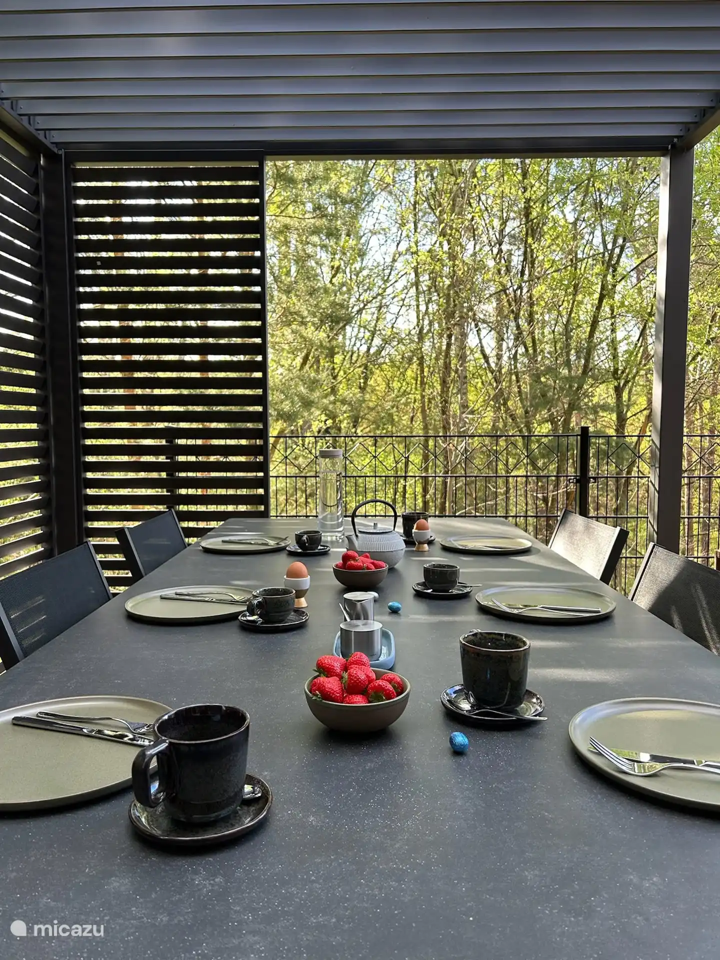 Mittagessen mit Aussicht