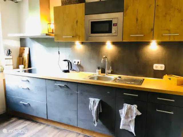 casa vacacional en Alemania, Sauerland, Beverungen – La vista más hermosa Cocina bien equipada