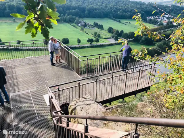 casa vacacional en Alemania, Sauerland, Beverungen – La vista más hermosa Paseo del Weser