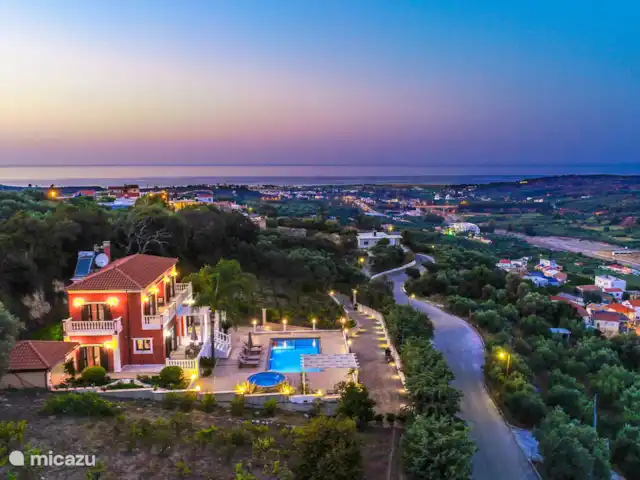 villa en Grecia, Creta, Polemarchi – Villa Leano Villa Leano