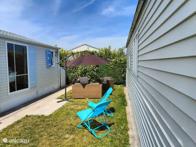 Harly en Bélgica, Costa Belga, Bredene - chalet Jardín