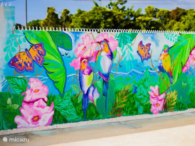 Location de Vacances Curaçao, Banda Ariba (est), Mambo Beach, appartement - Central 2BR Apt - 10 minutes Mambo Bch Art