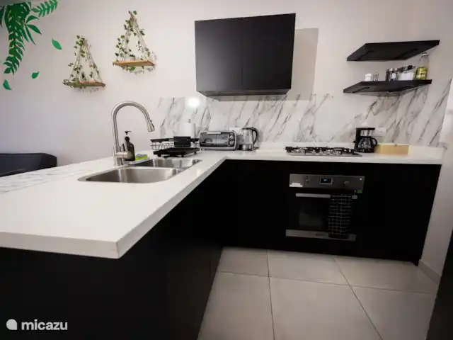 Location de Vacances Curaçao, Banda Ariba (est), Mambo Beach, appartement - Central 2BR Apt - 10 minutes Mambo Bch Cuisine