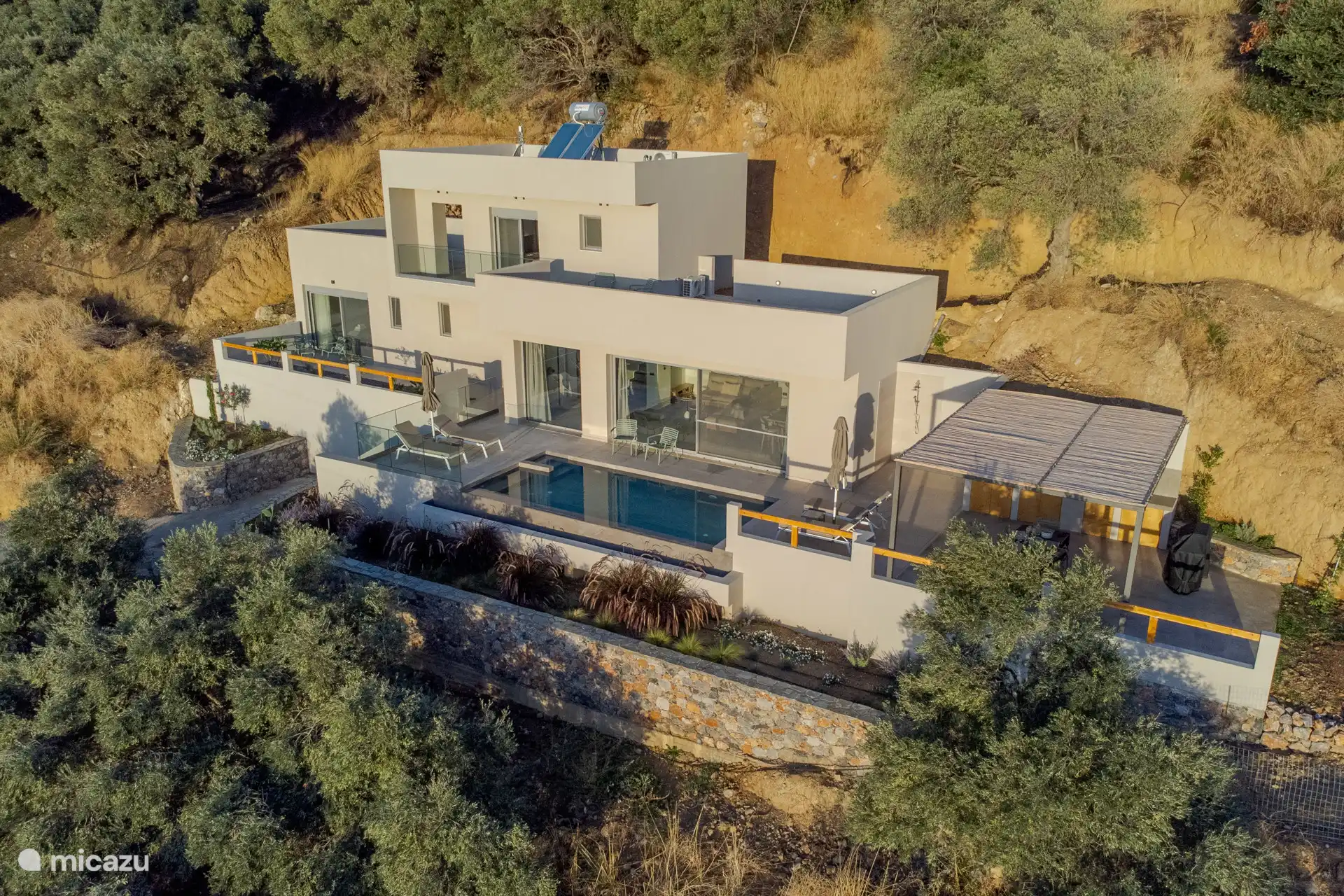 Villa Celest en Grecia, Creta,  Sellia - villa