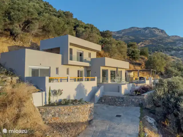 Villa Celest en Grecia, Creta,  Sellia - villa Cabaña