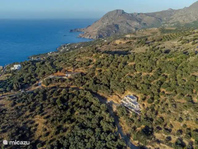 Villa Celest en Grecia, Creta,  Sellia - villa Ubicación casa de vacaciones