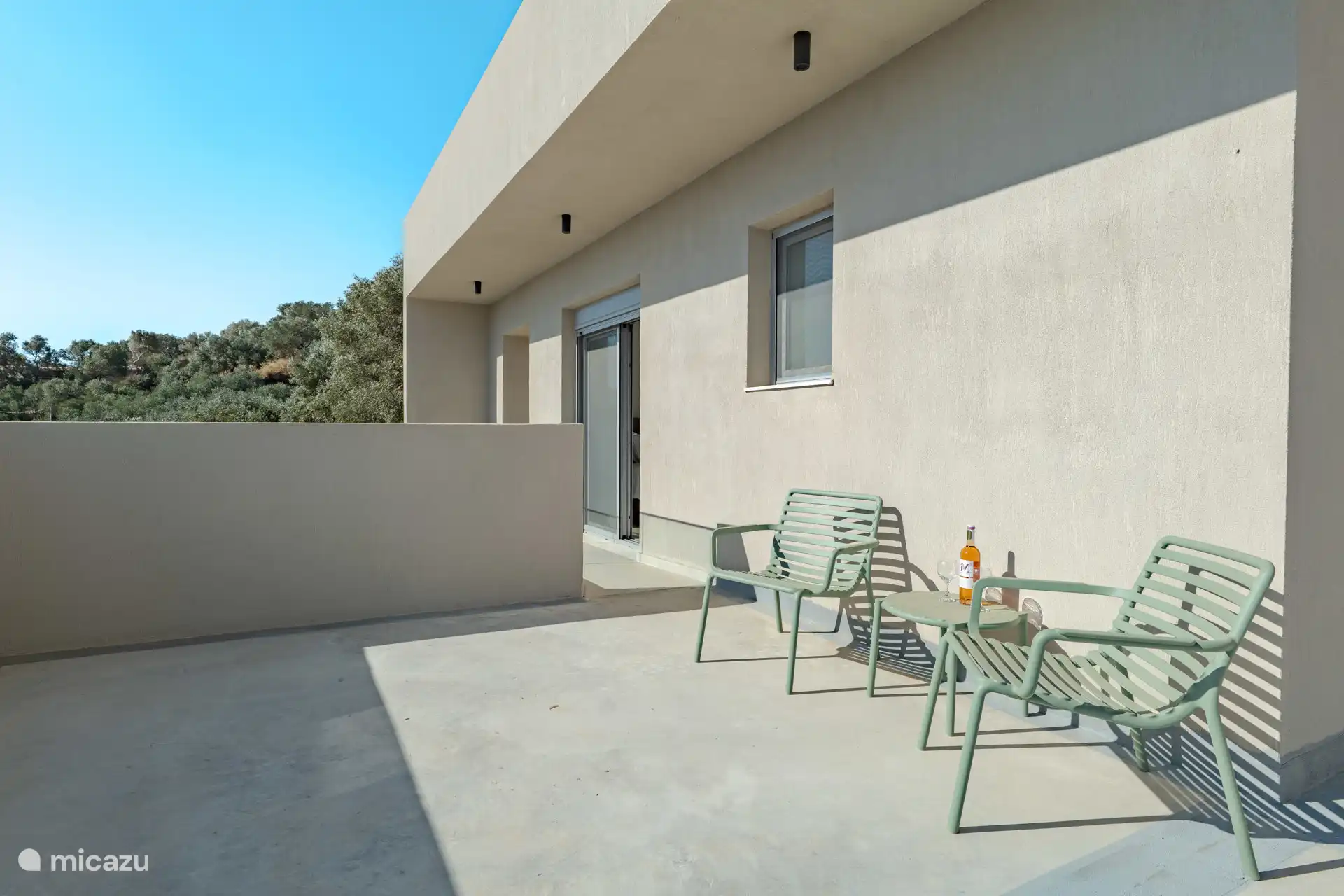 Terraza en planta alta