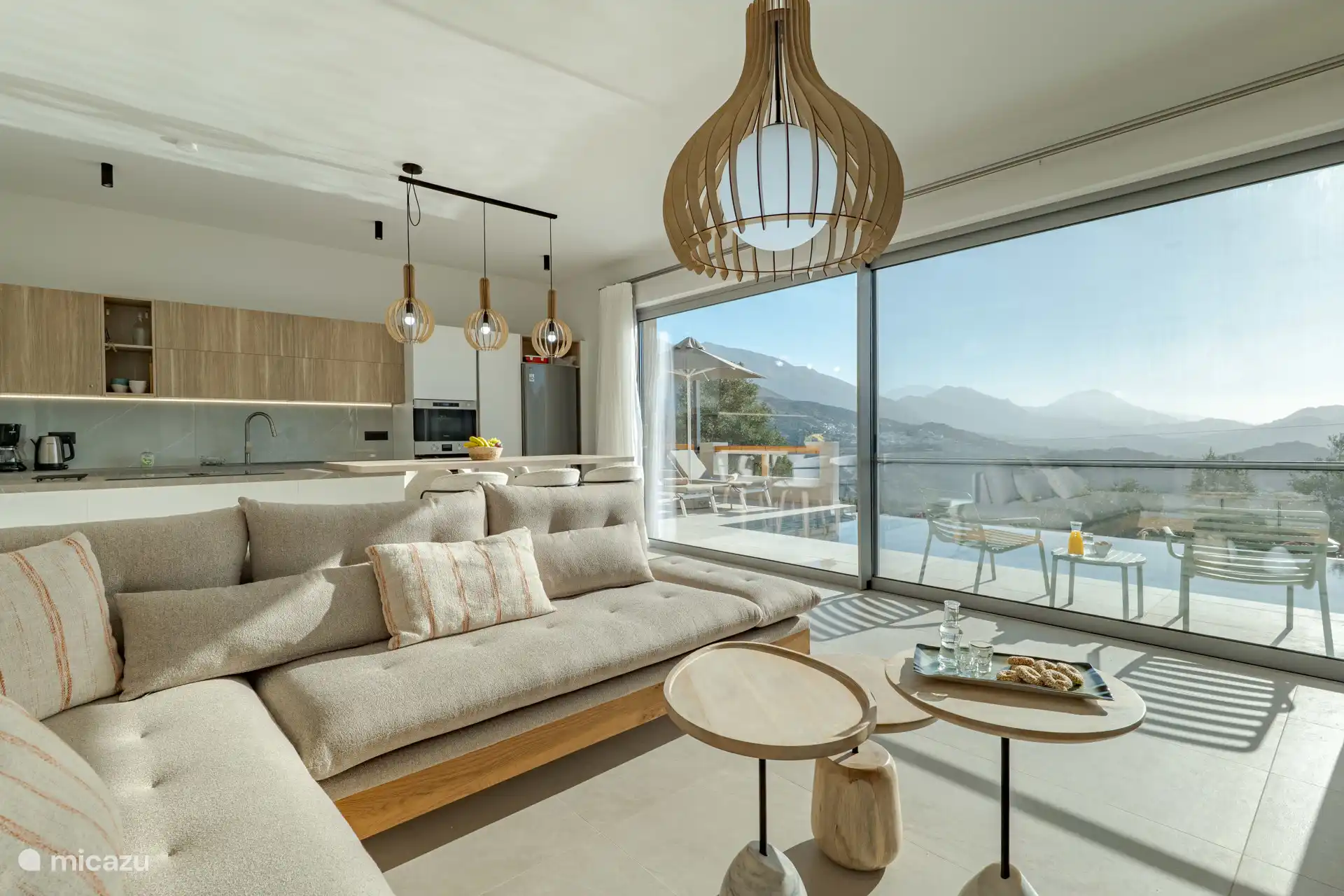 Sala de estar con vistas