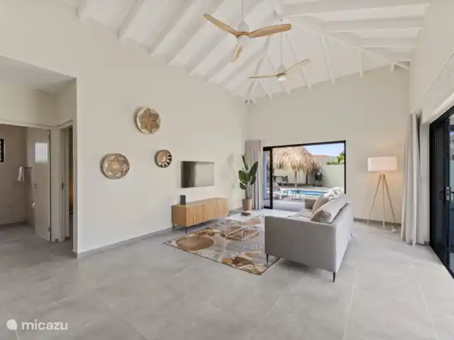 Location de Vacances Curaçao, Curaçao-Centre, Willemstad, villa - Villa Paradise avec piscine privée  Salon