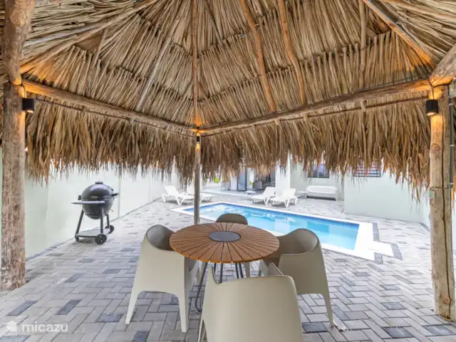 Location de Vacances Curaçao, Curaçao-Centre, Willemstad, villa - Villa Paradise avec piscine privée  Palapa