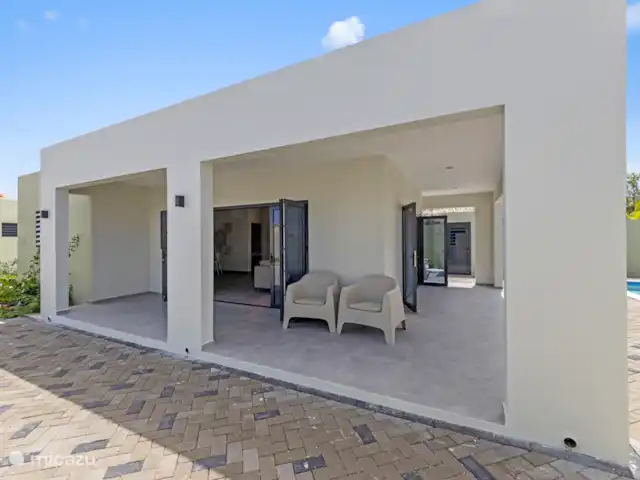 Location de Vacances Curaçao, Curaçao-Centre, Willemstad, villa - Villa Paradise avec piscine privée  Devant de la maison