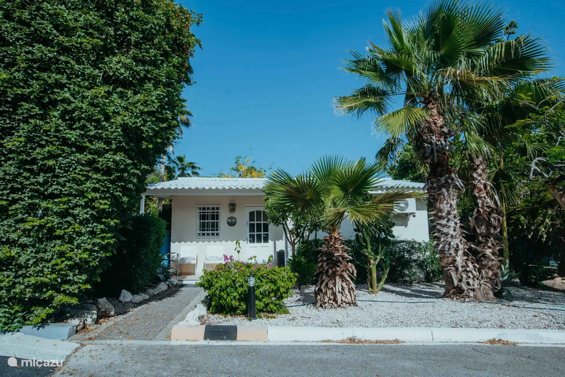 Vorderansicht des Hauses