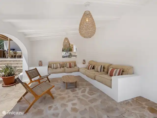 Casa Salud - Belle Villa Familiale  | Espagne, Costa Blanca, Jávea - villa Coin salon privé confortable avec télévision