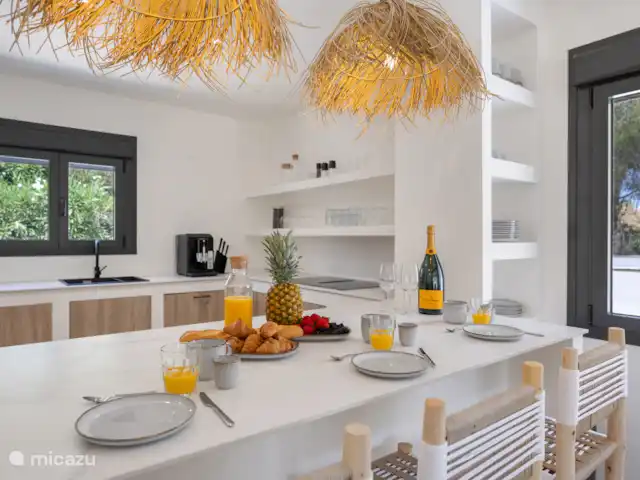 Casa Salud - Belle Villa Familiale  | Espagne, Costa Blanca, Jávea - villa Bar pour le petit-déjeuner dans la cuisine