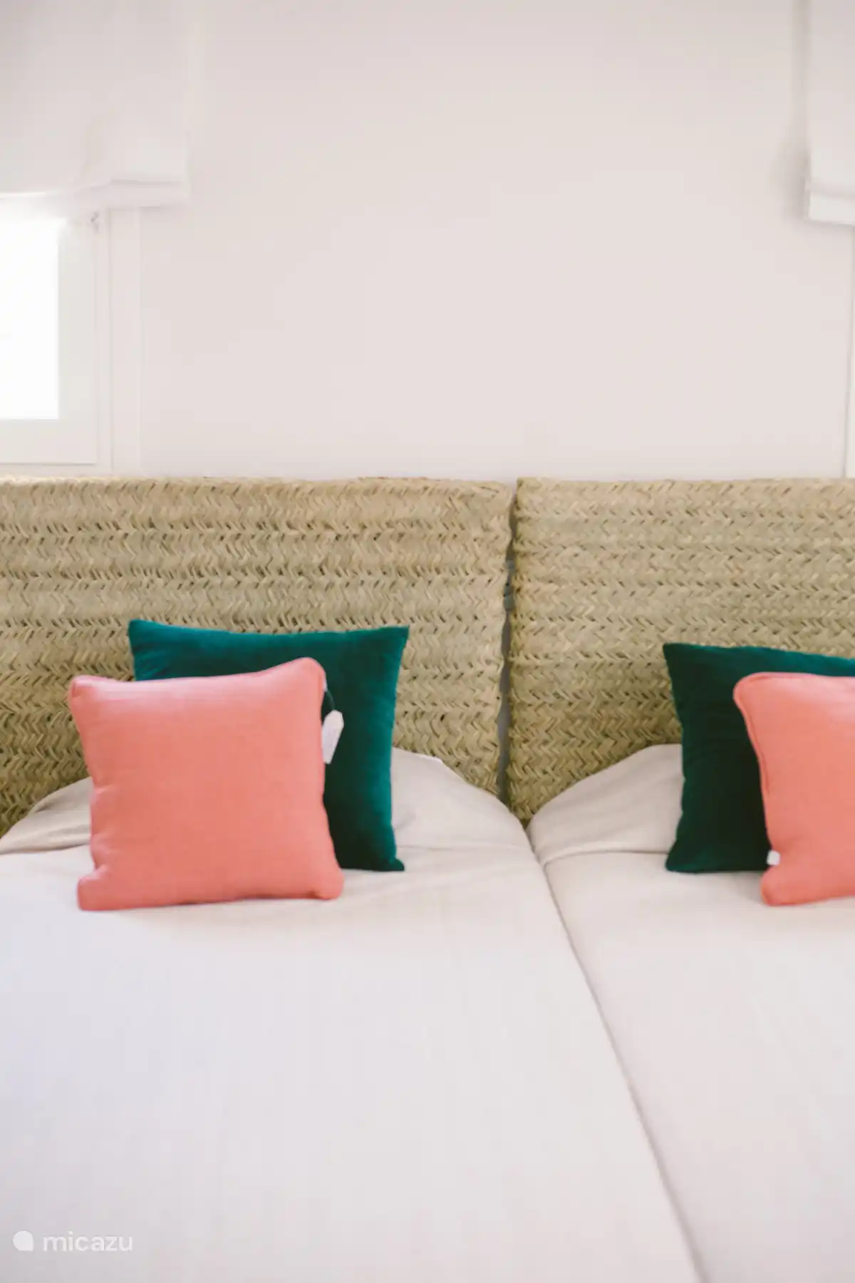 The bedrooms are also stylishly decorated