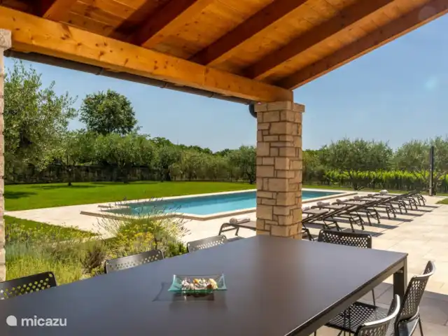 Villa Rosini 12 huren in Kroatië, Istrië, Porec - villa veranda