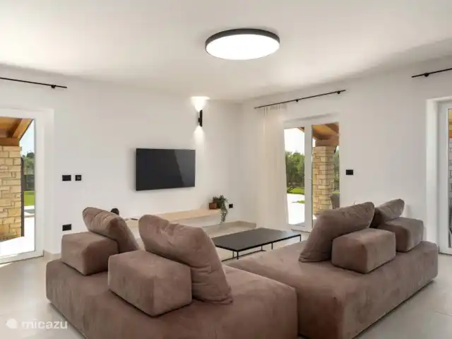 Villa Rosini 12 huren in Kroatië, Istrië, Porec - villa woonkamer