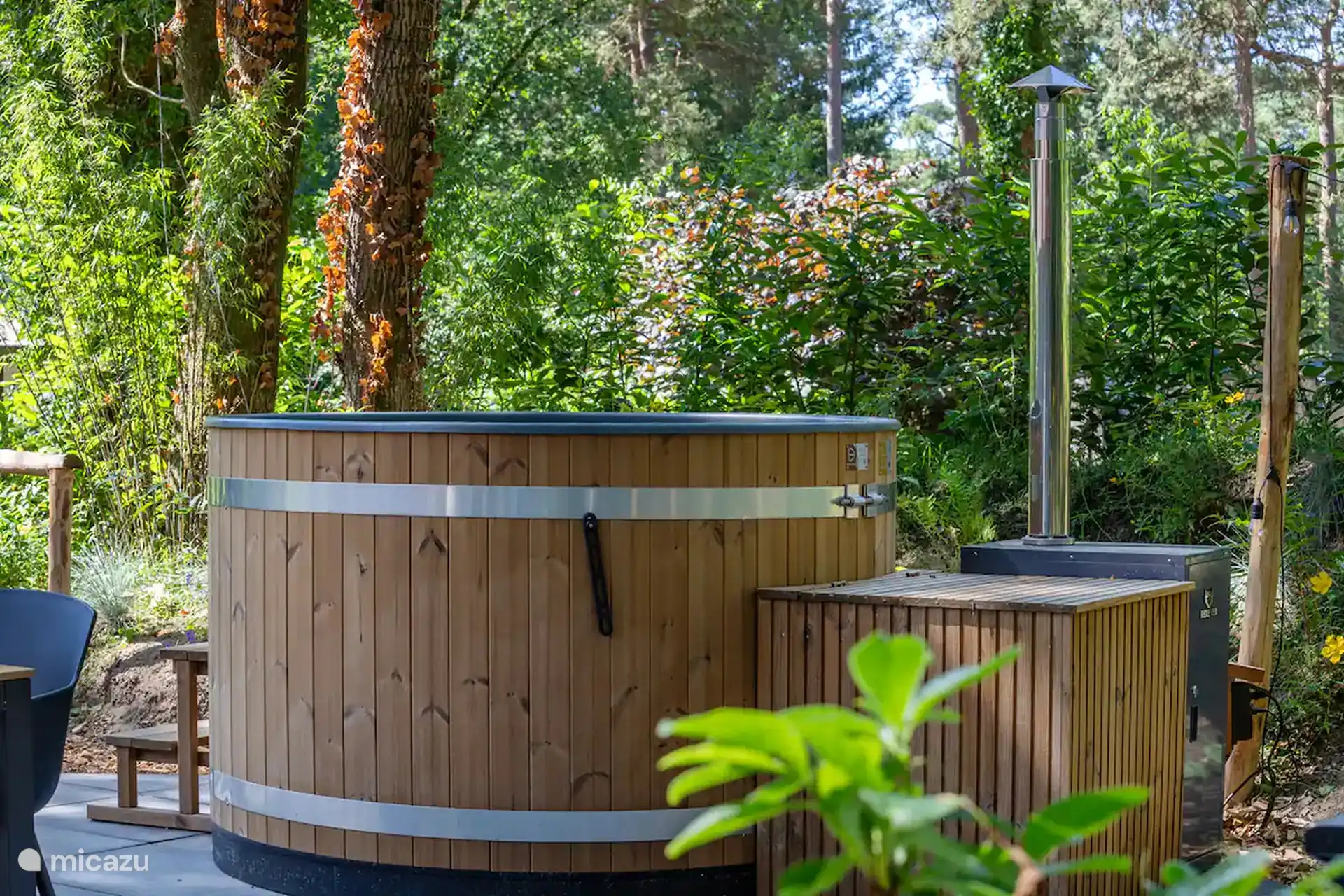 hottub op biodiesel heerlijk genieten