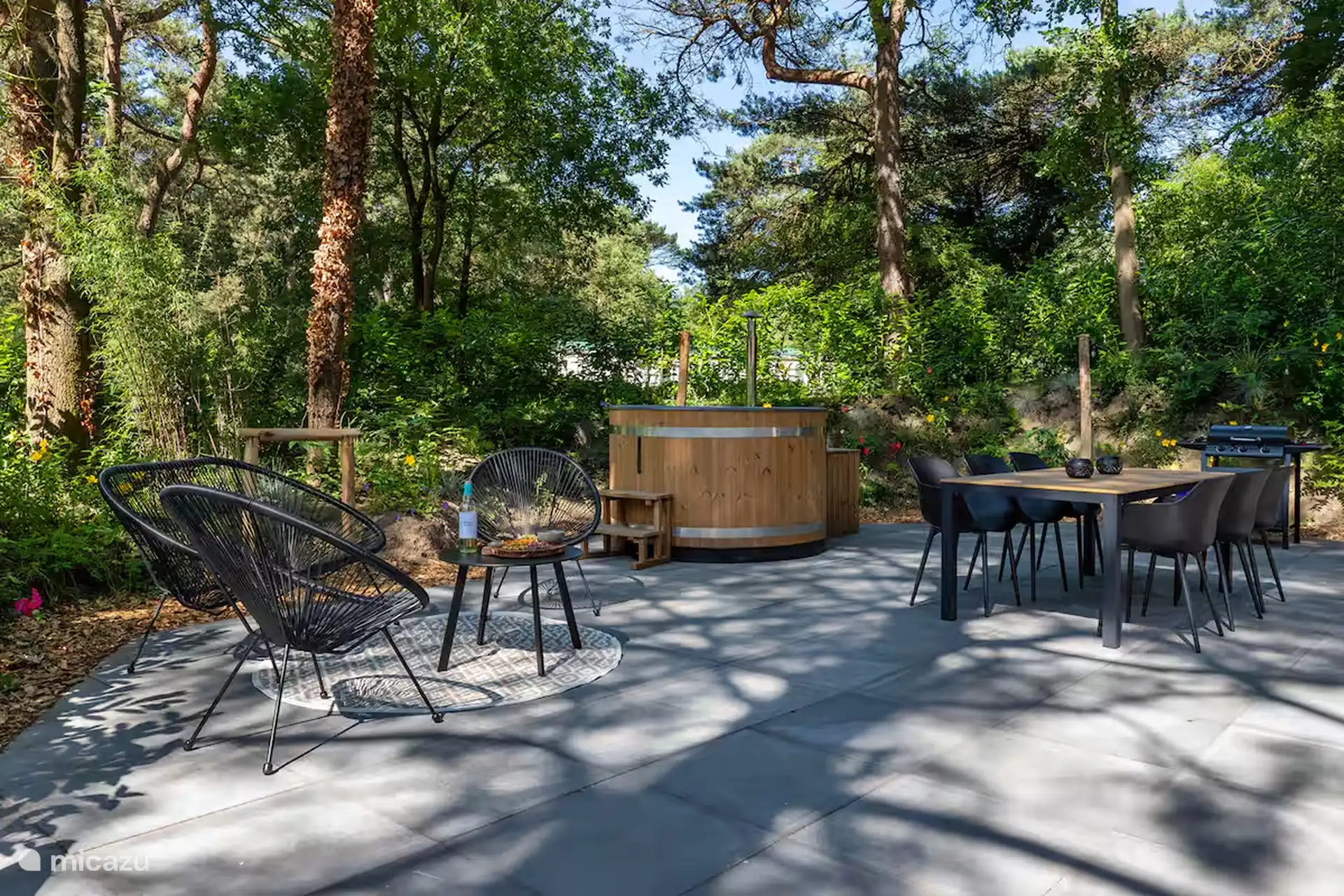 heerlijk beschut ontspannen