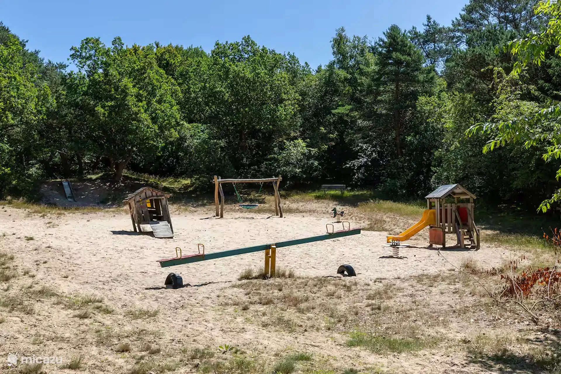 ook voor de kids is er van alles op het park