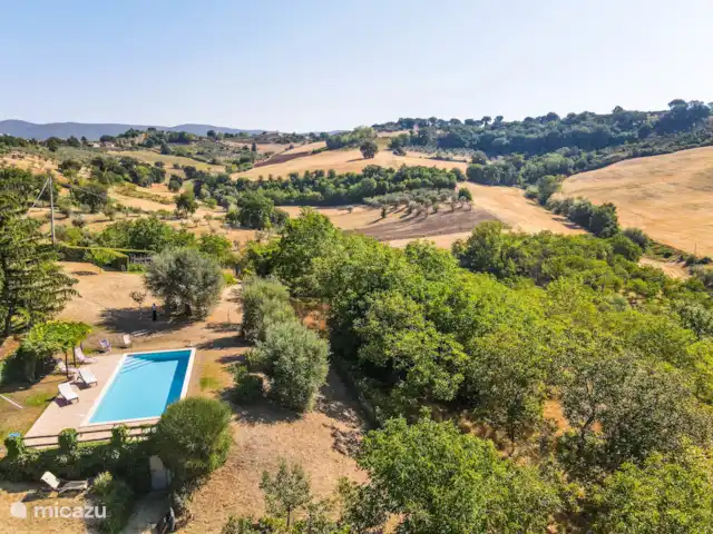 Maison & dépandance avec piscine privée | Italie, Ombrie, Lugnano in Teverina - maison de vacances