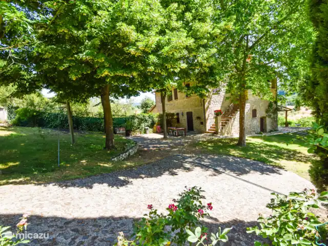 Maison & dépandance avec piscine privée | Italie, Ombrie, Lugnano in Teverina - maison de vacances