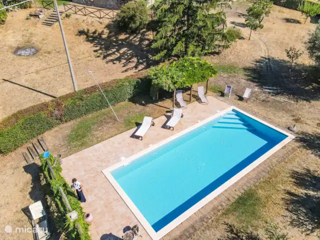 Maison & dépandance avec piscine privée | Italie, Ombrie, Lugnano in Teverina - maison de vacances