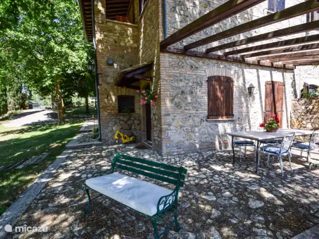 Maison & dépandance avec piscine privée | Italie, Ombrie, Lugnano in Teverina - maison de vacances