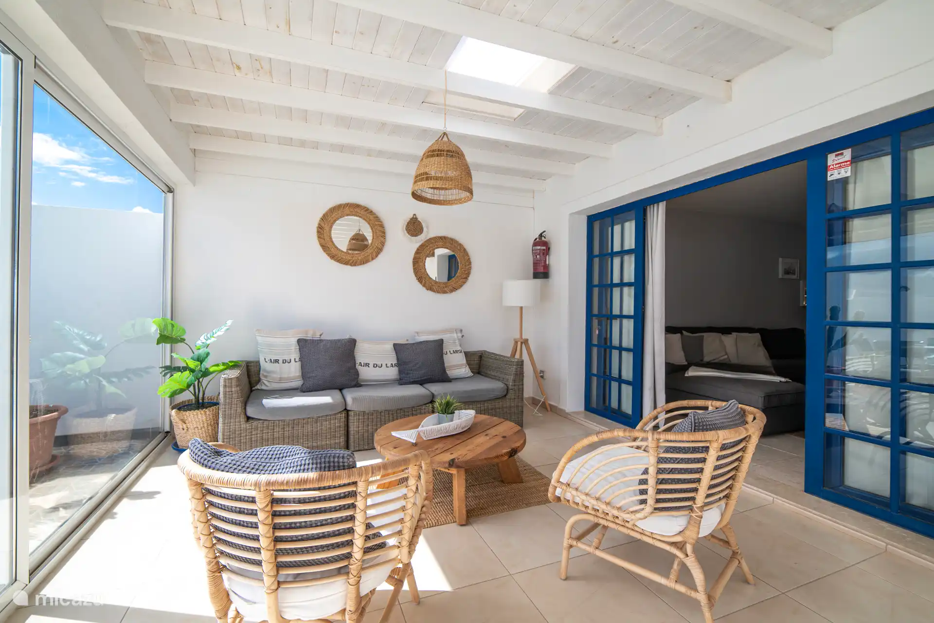 Casa Raina se trouve à un seul niveau. 