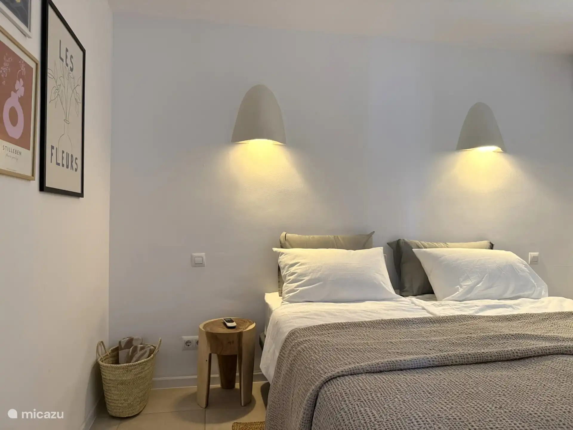 Bedroom 1 - upstairs and ground floor (are equal to each other)