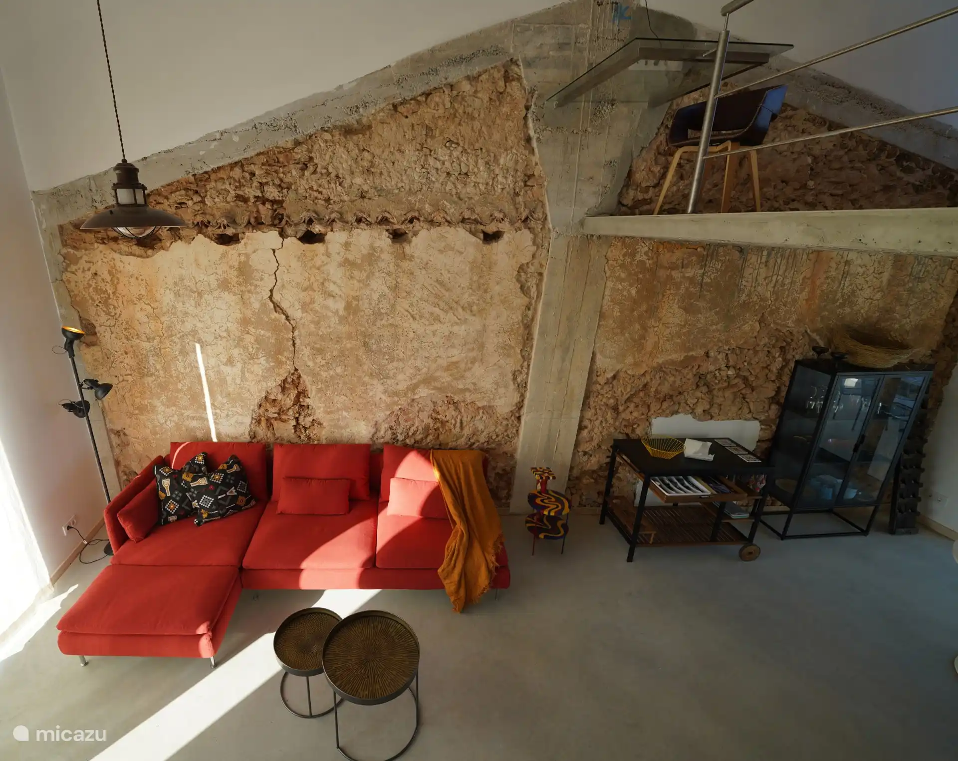 Coin salon avec possibilité 3ème place de couchage