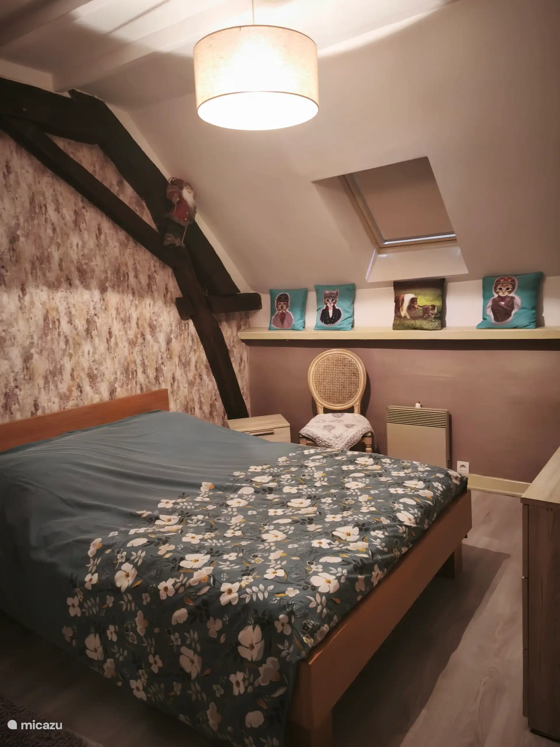 Zentrales Schlafzimmer, geräumiger, genauso ruhig