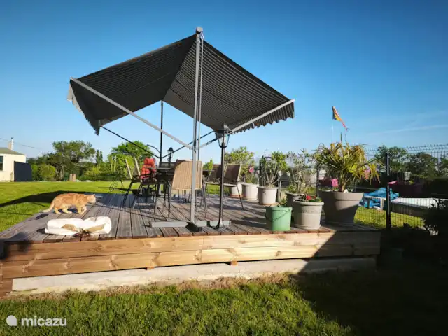 Casas rurales de Nathoo en Francia, Nièvre, La Nocle-Maulaix - casa vacacional Magnífica terraza para tomar el sol