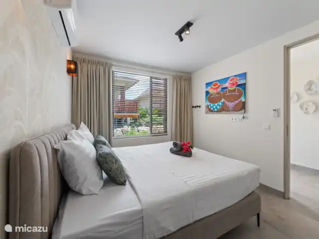 Location de Vacances Curaçao, Curaçao-Centre, Willemstad, villa - Villa Jazmyn 17, plage de Blue Bay Chambre des maîtres 1