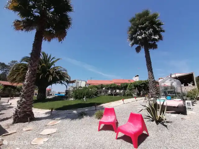 casa vacacional en Portugal, Costa de Prata, Alfeizerão –  Casa Grilos Jardín