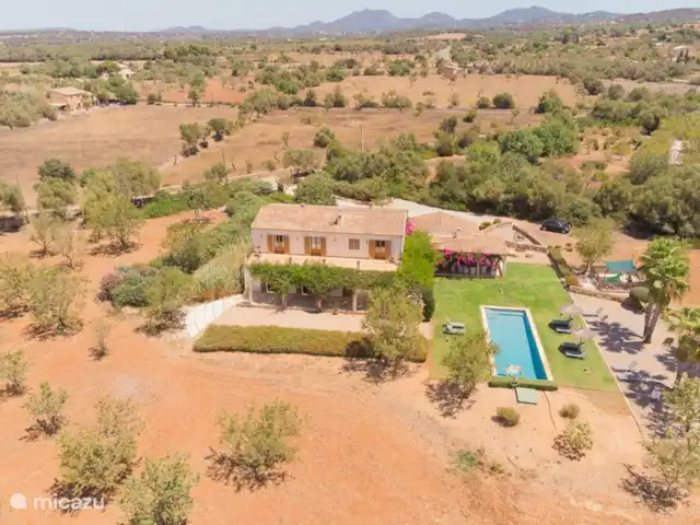 Villa Xemarri | Espagne, Majorque, Santanyí - villa La villa vue du ciel