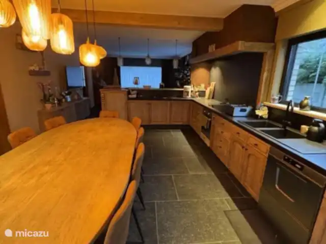 Location de Vacances Belgique, Côte Belge, Koksijde, maison de vacances - Maison Congé Cuisine ouverte
