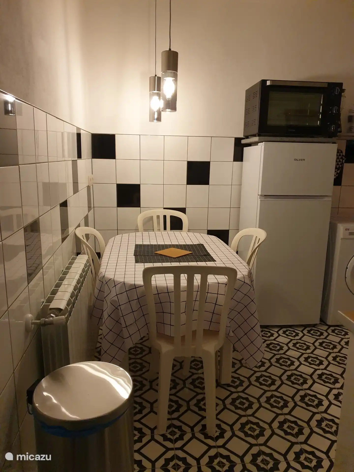 Entree in de keuken.