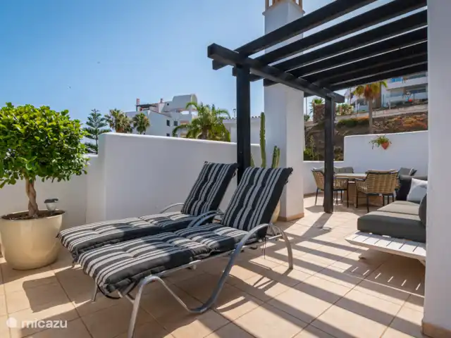 Ático en primera línea de mar VistaMar en España, Costa del Sol, Torrox-Costa - penthouse Disfrutando del sol