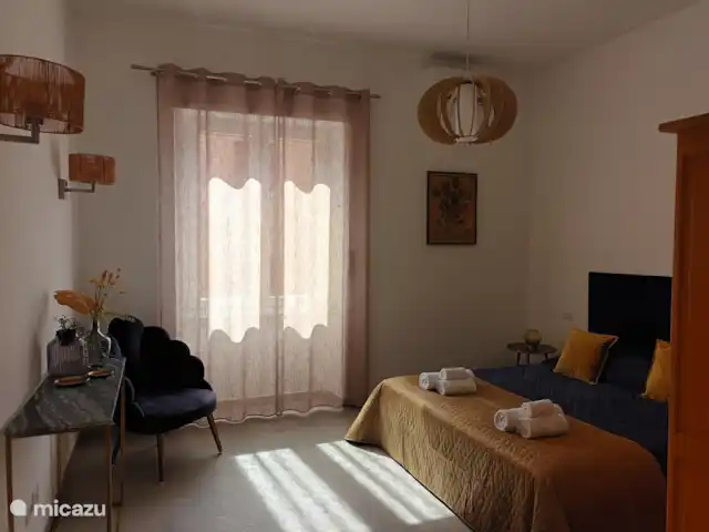Casa Erminia  en Italia, Roma, Roma - apartamento Asiento en la sala azul