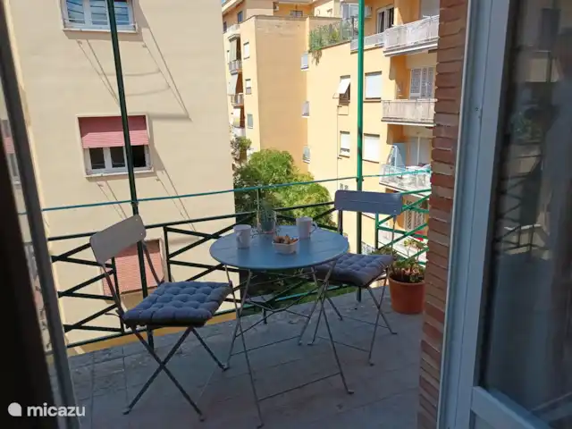 Casa Erminia  en Italia, Roma, Roma - apartamento Balcón con asientos