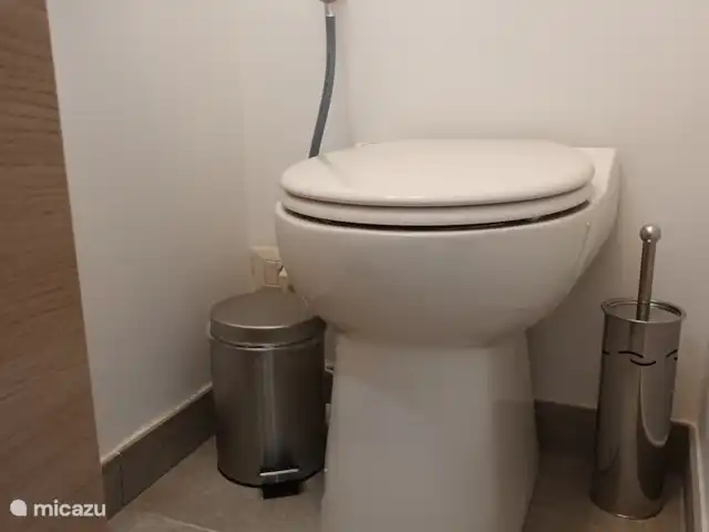 Casa Erminia  en Italia, Roma, Roma - apartamento Segundo aseo con lavabo y lavadora.