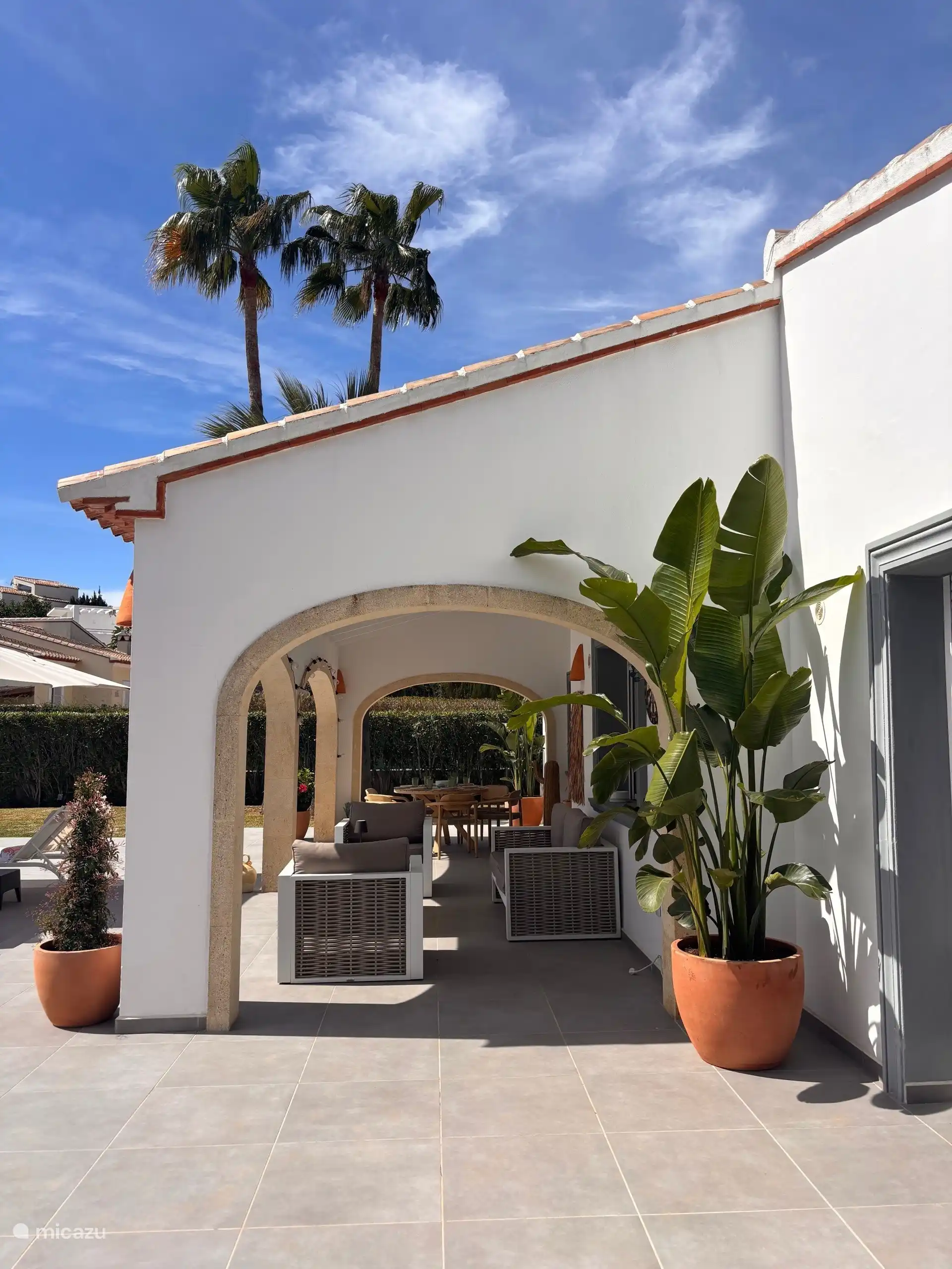 View on the naya from the terrace