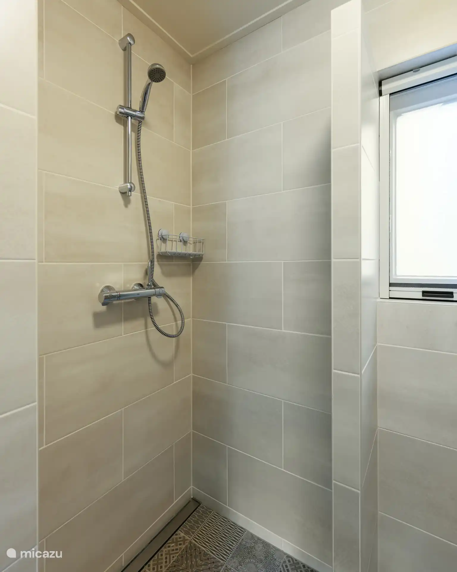 Inloopdouche met thermostaatkraan