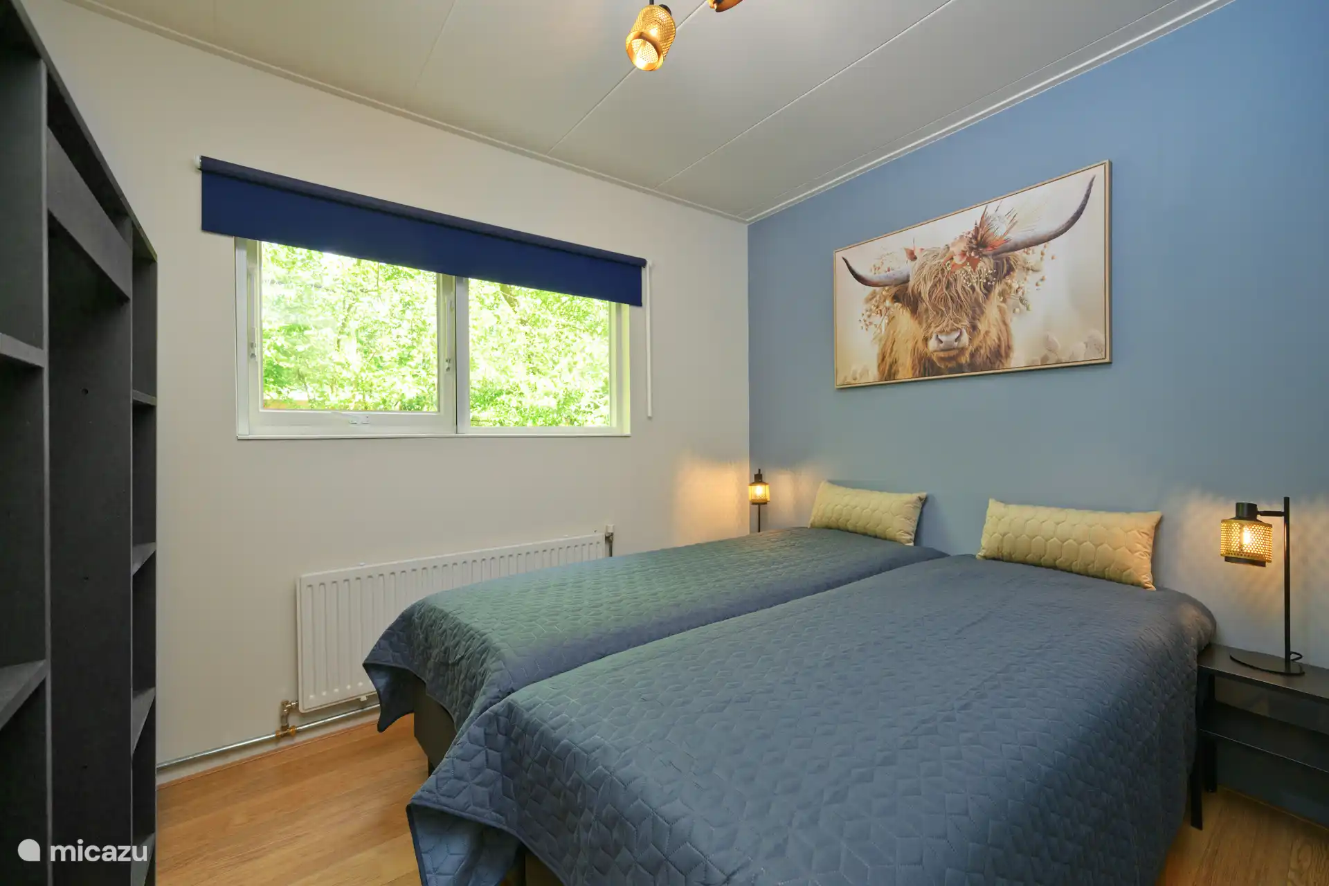 2e Masterbedroom (2 bedden 80x200 cm) met kledingkast