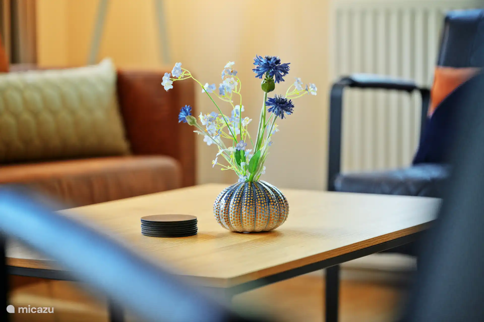 Een bloemetje is altijd gezellig