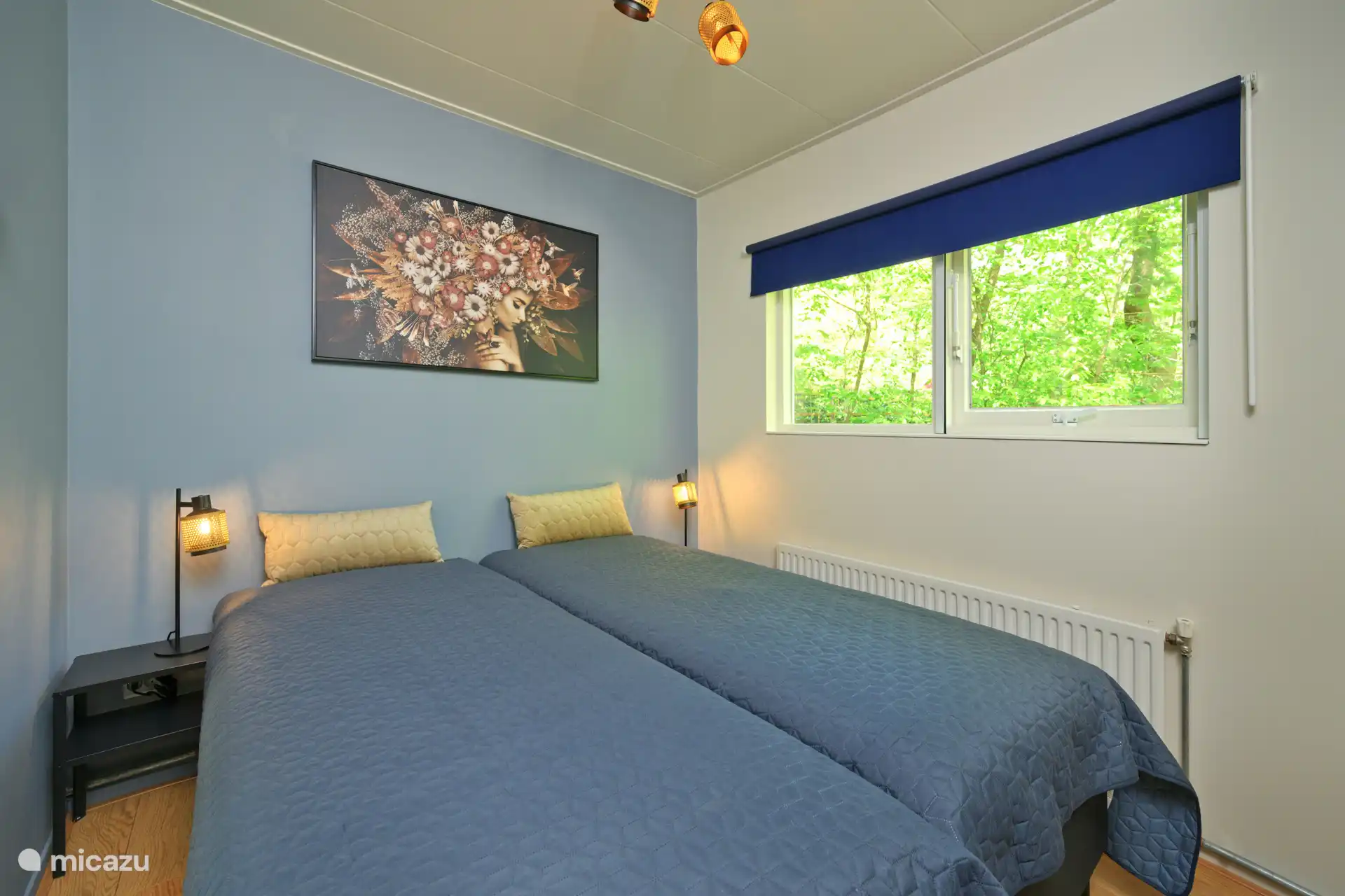 Masterbedroom (2 bedden 80x200 cm) en kledingkast