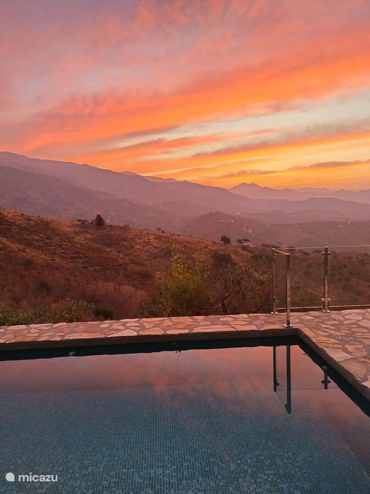 Disfruta del hermoso amanecer